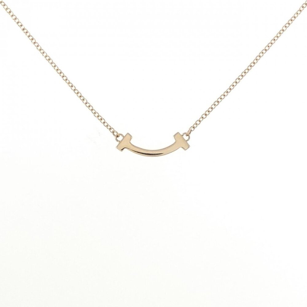 Authentic Tiffany T Smile mini Necklace